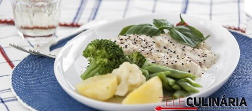 Filetes de garoupa gratinados