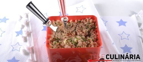 Puré de batata com picadinho de carne