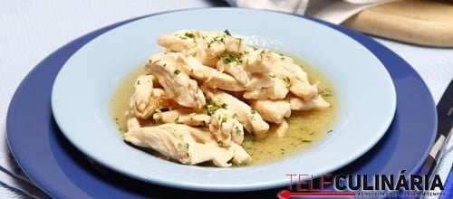 Tiras de peru estufadas