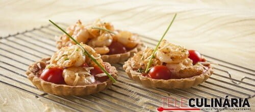 Tarteletes de camarão
