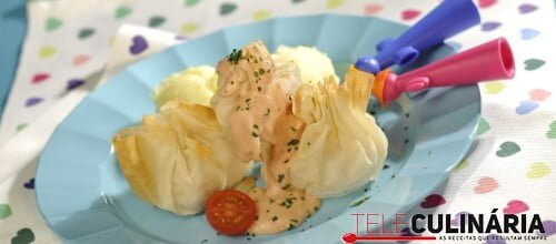 Medalhões de peixe escondidos