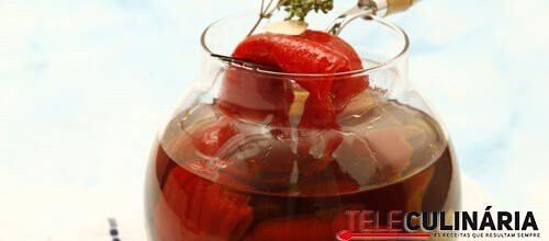 Conserva de pimentos assados