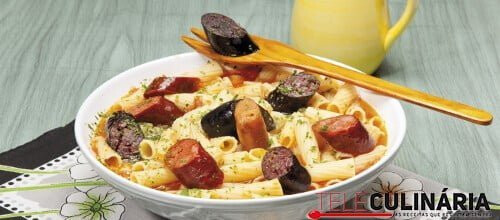 Massada com enchidos