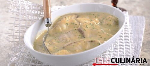 Cação de fricassé