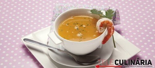 Canja de camarão