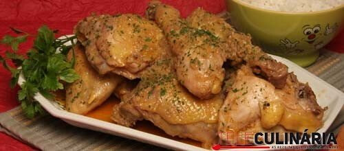 Frango estufado