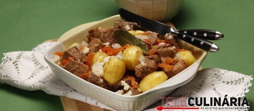 Carne de porco temperada