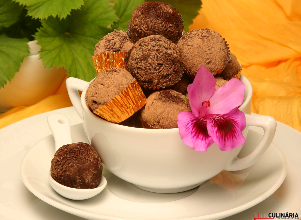 Trufas de cacau
