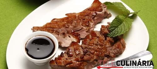 Peito de pato à oriental