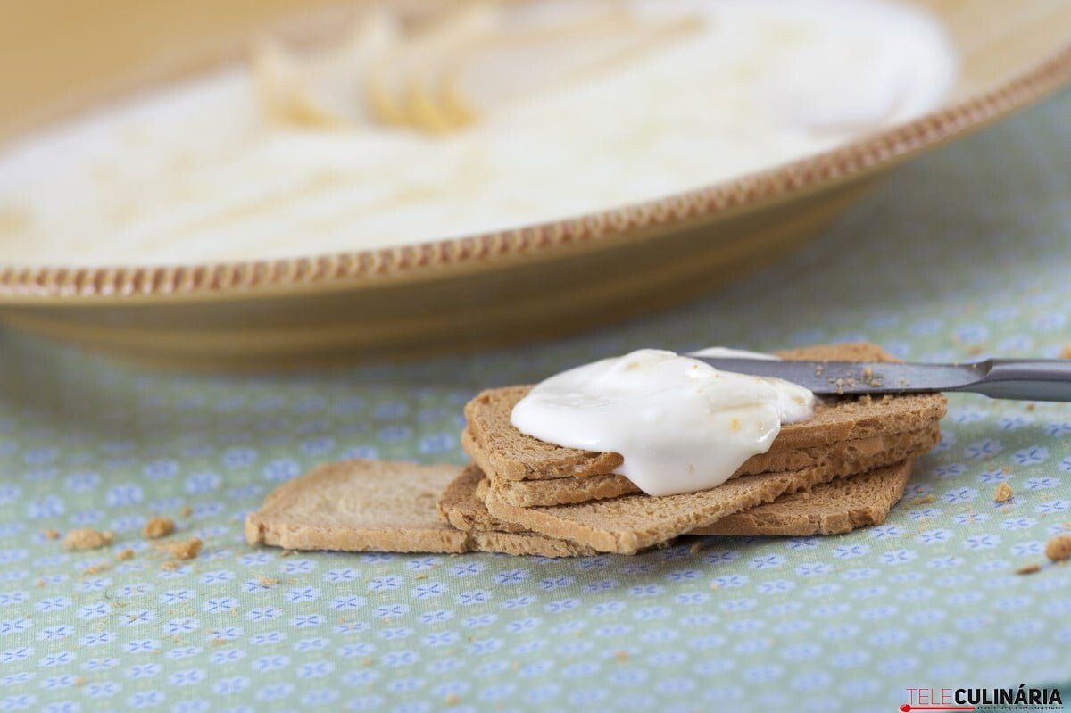 Infusão de queijo de cabra