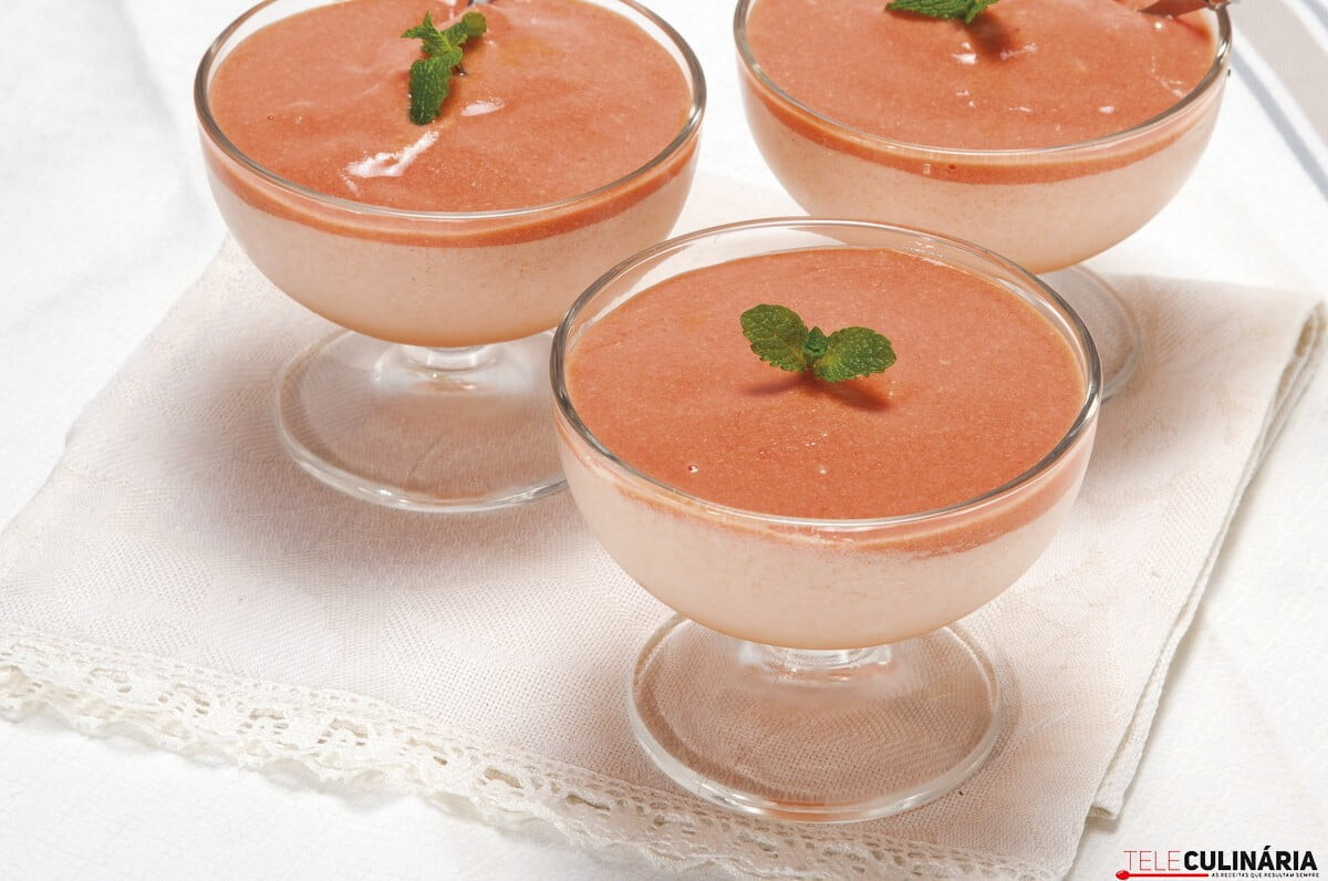 Mousse de goiaba