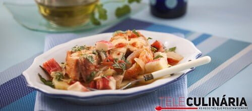 Red fish com delícias do mar