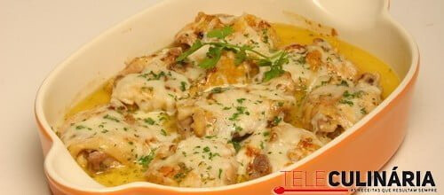 Frango molho de limão