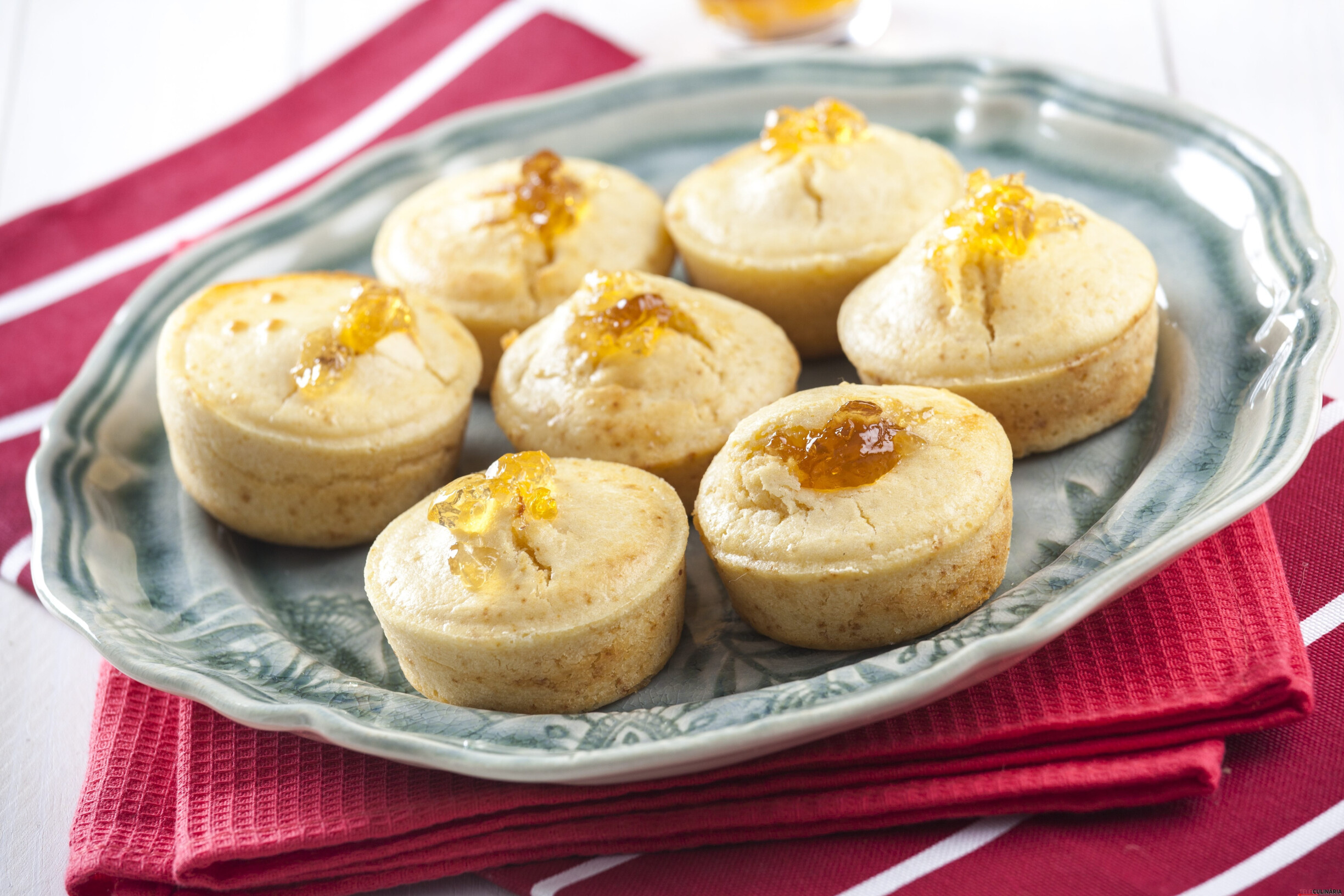 Muffins de geleia