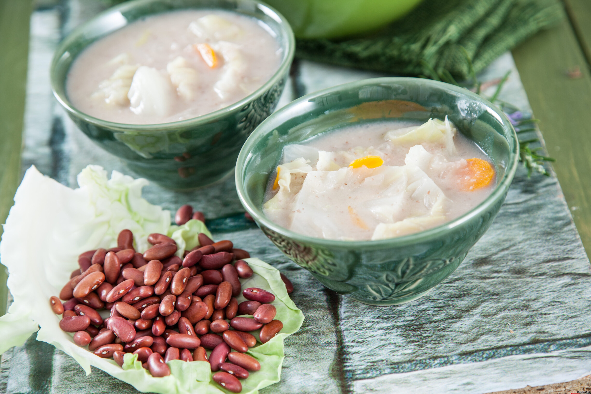Sopa de feijão encarnado (para robot de cozinha)