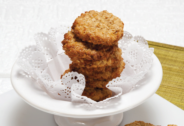 Bolachas de aveia e amêndoa