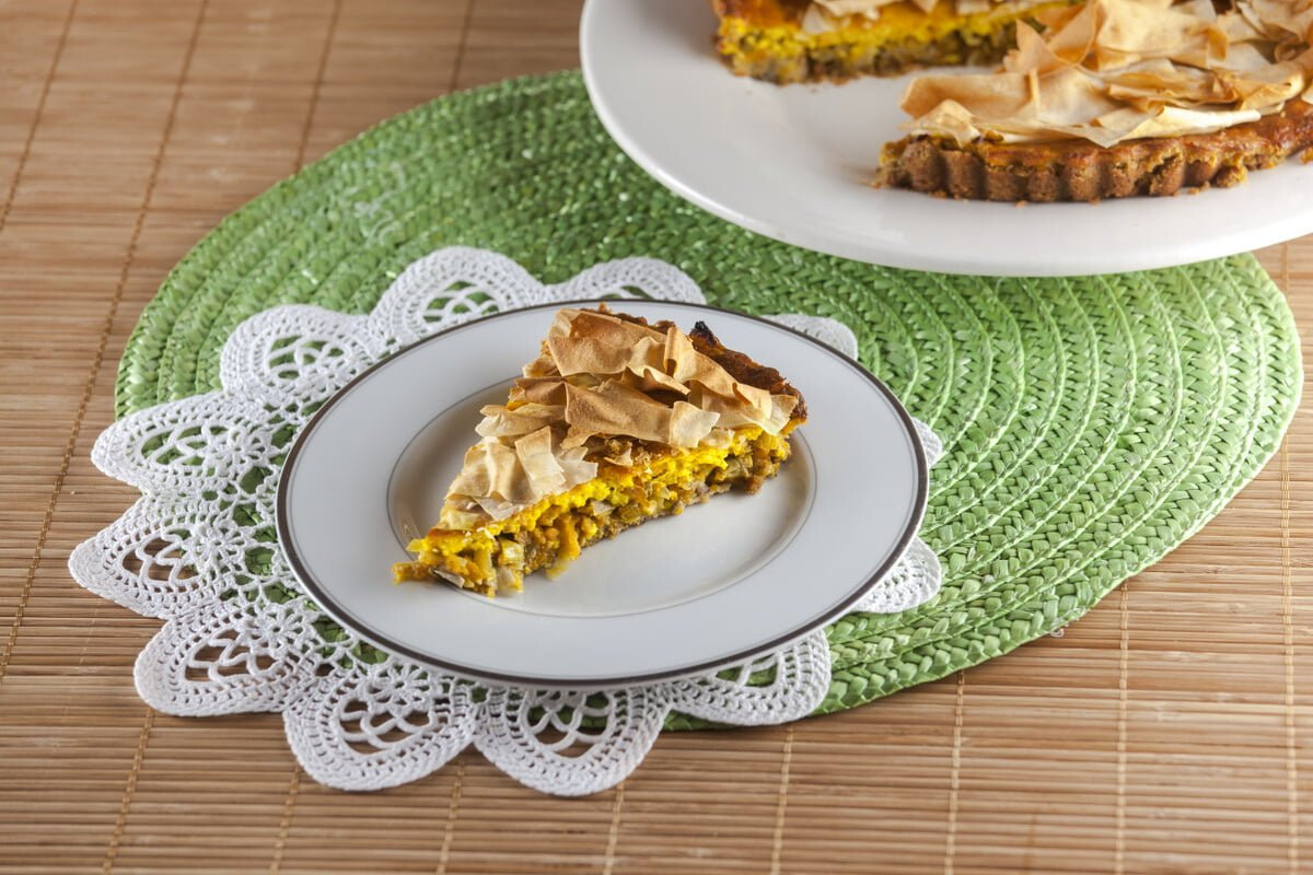 Tarte de legumes (robot de cozinha)