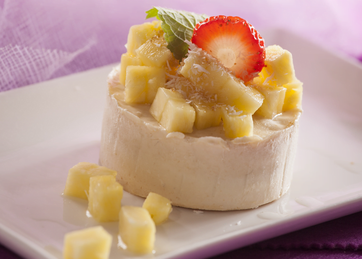 Panacota "piña colada"