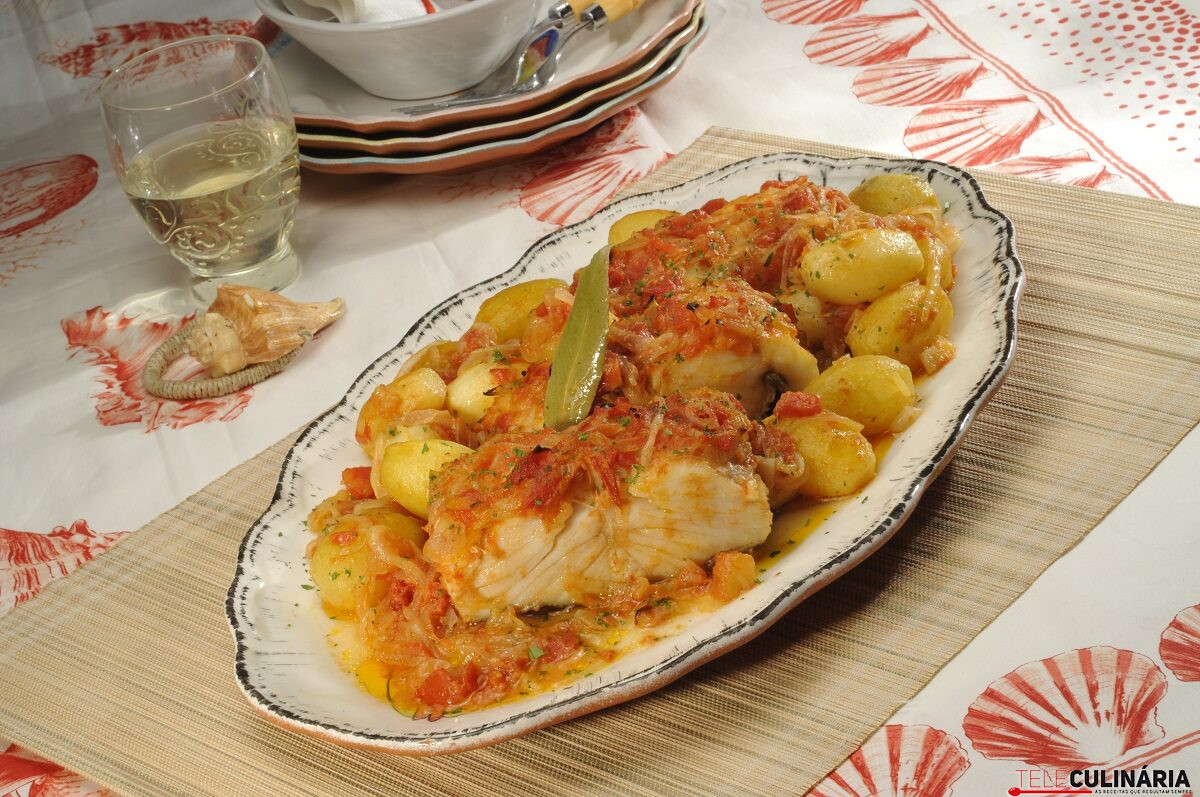 Bacalhau à portuguesa (robot de cozinha)