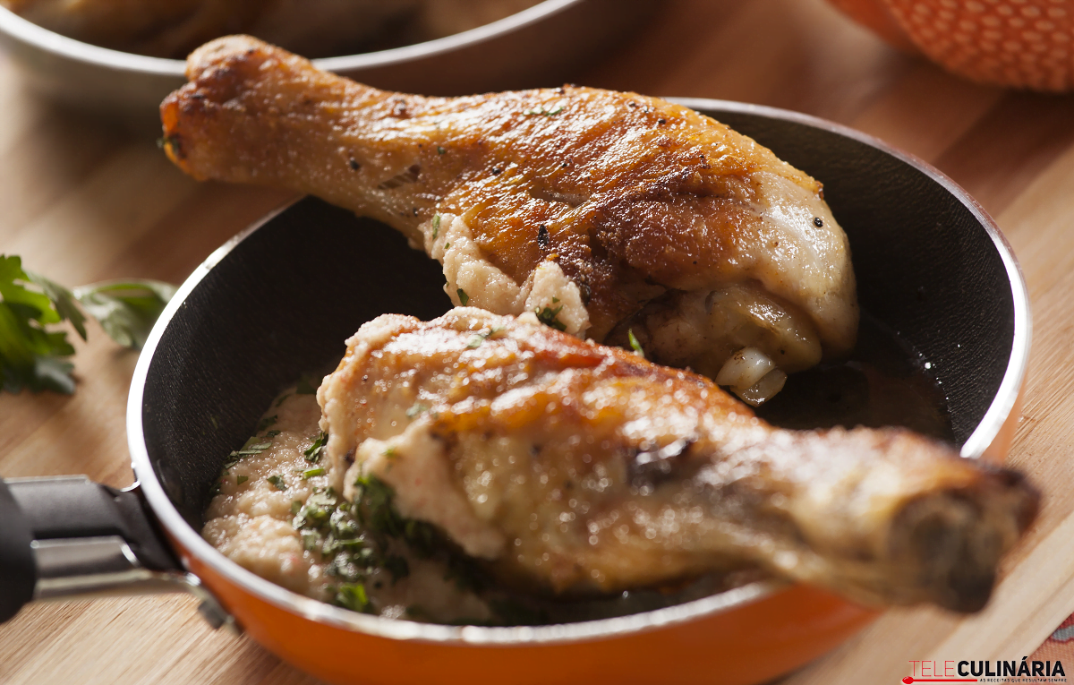 Pernas de frango à costeira
