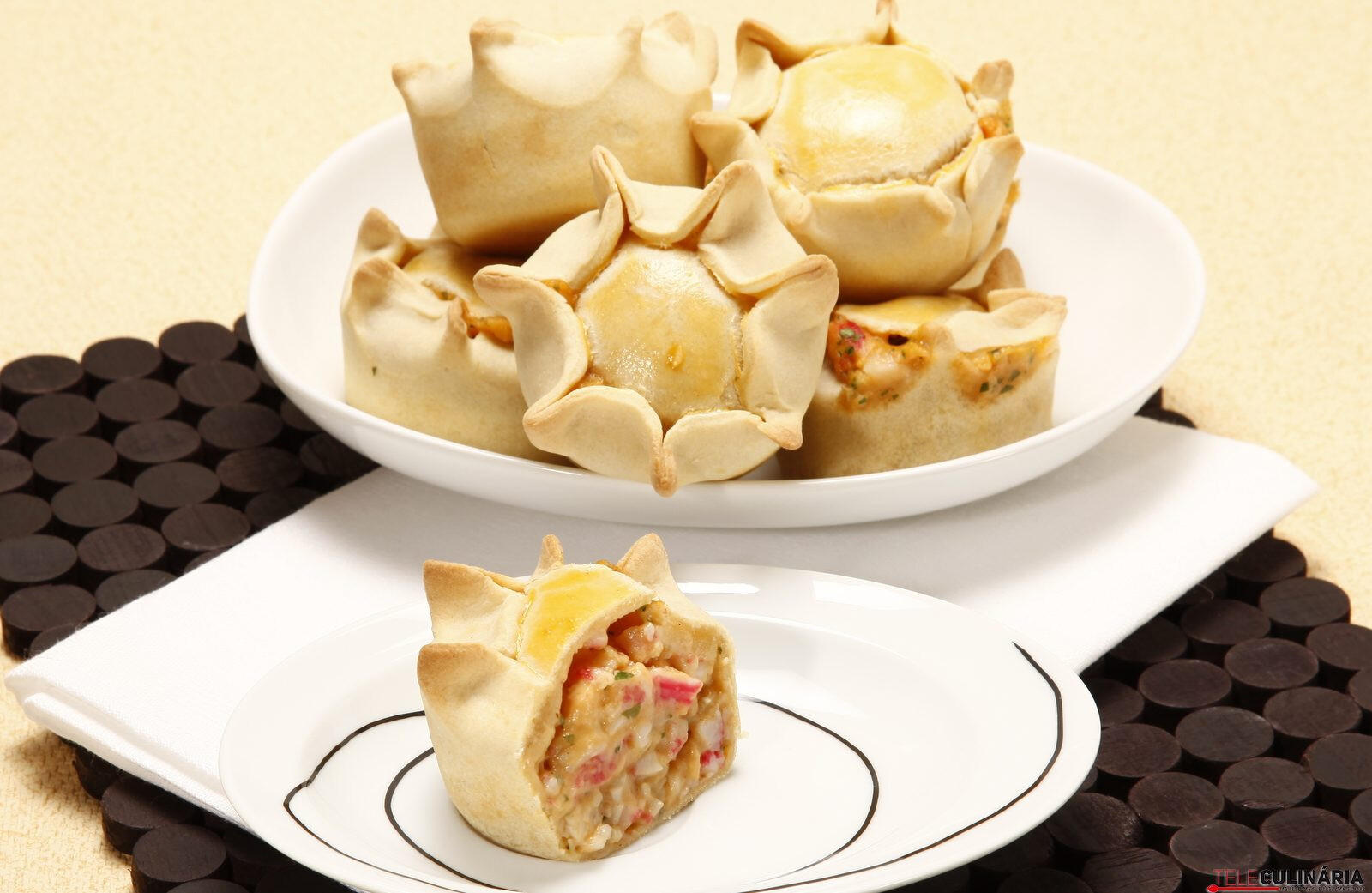 Empadas de marisco (robot de cozinha)