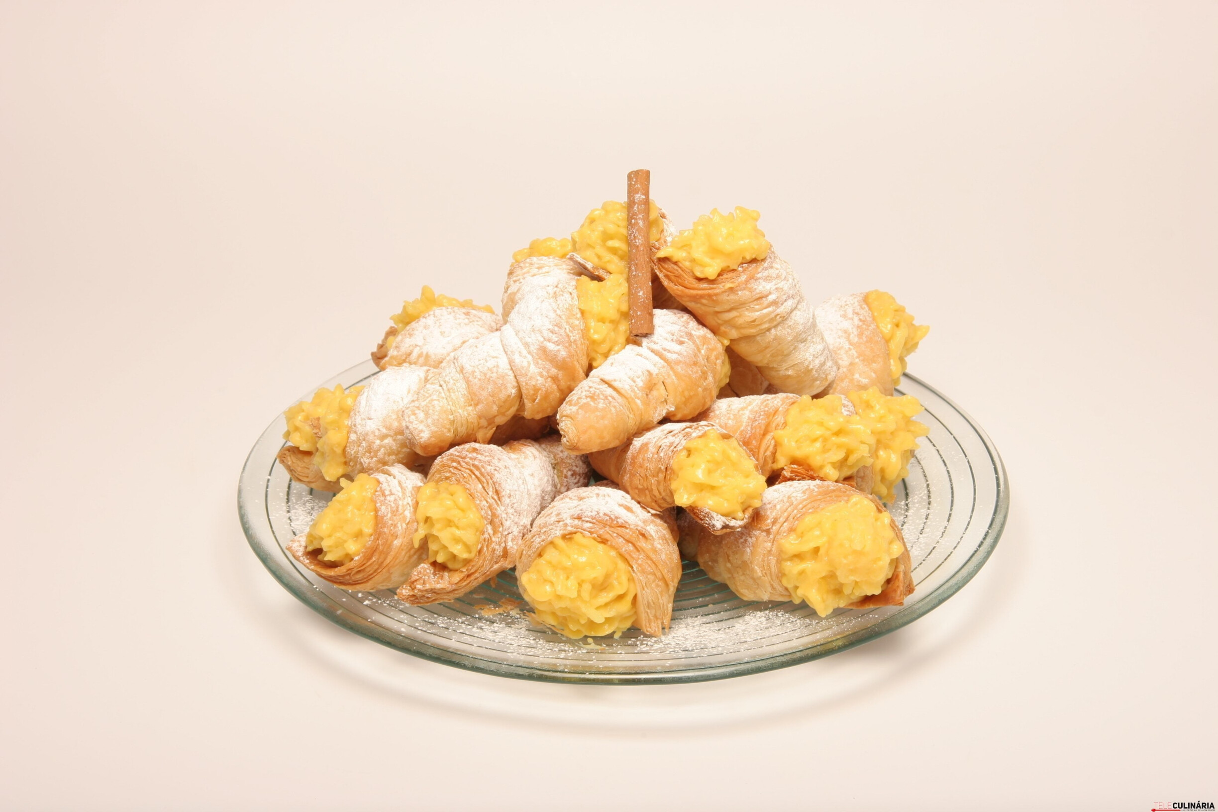 Cornucópias de arroz-doce