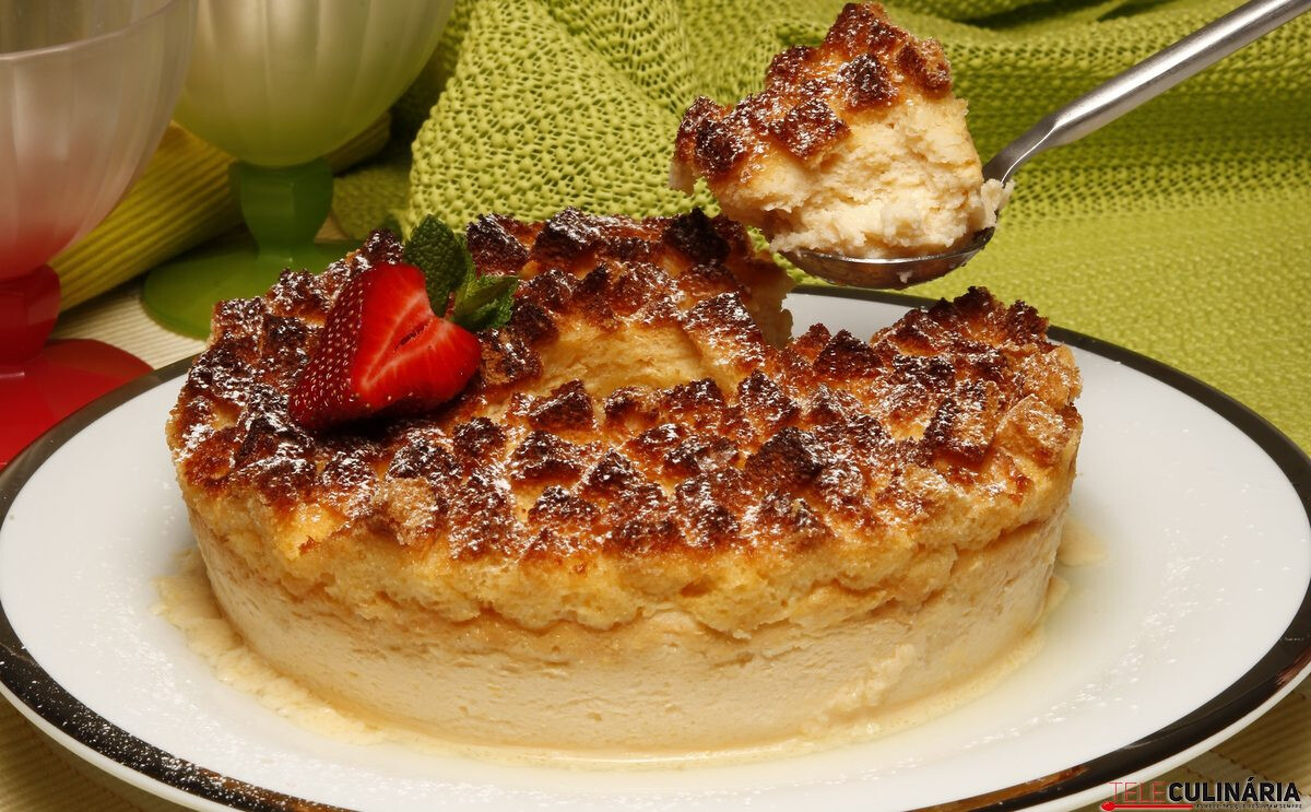 Receita de pudim de iogurte