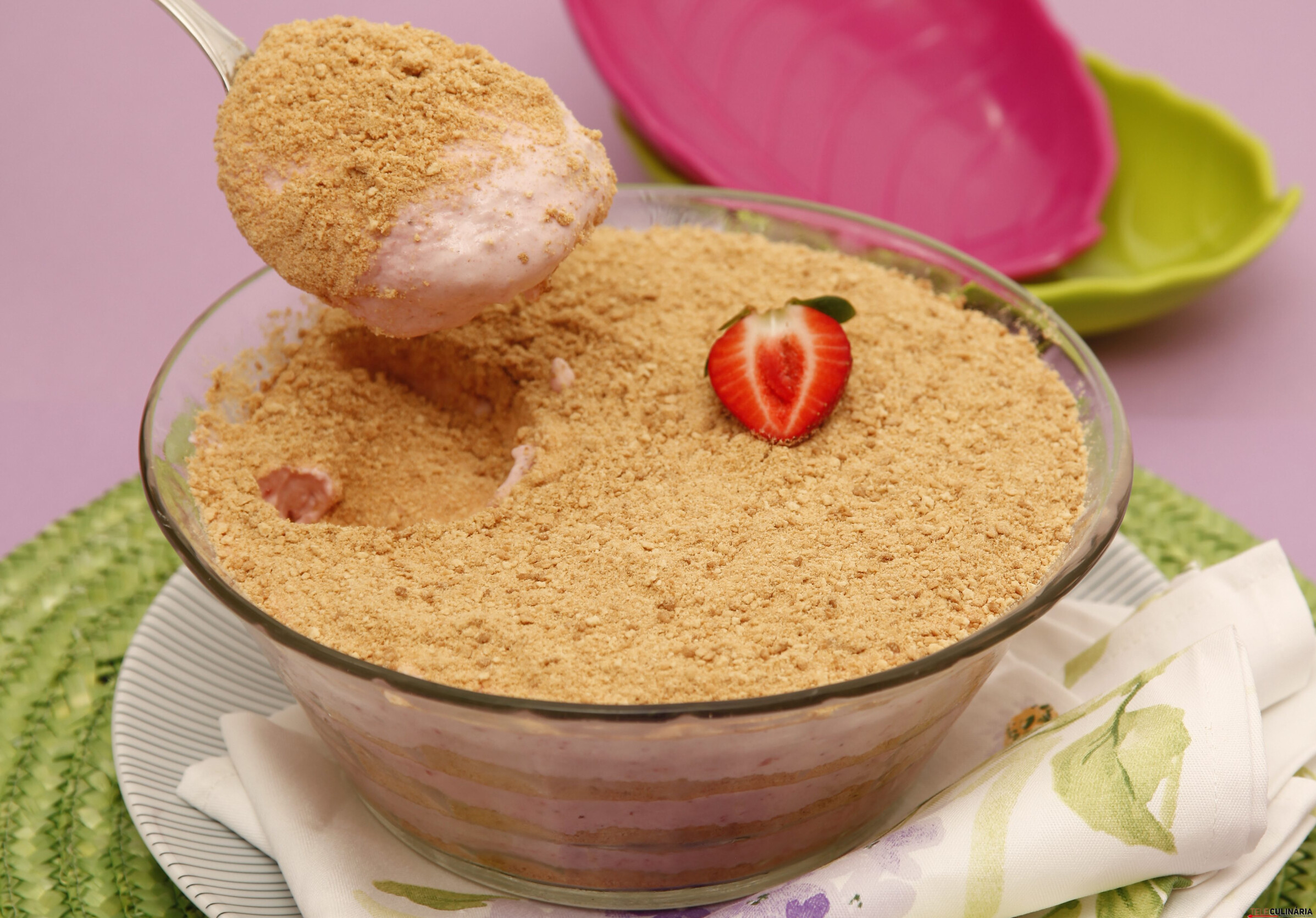 Creme gelado surpresa