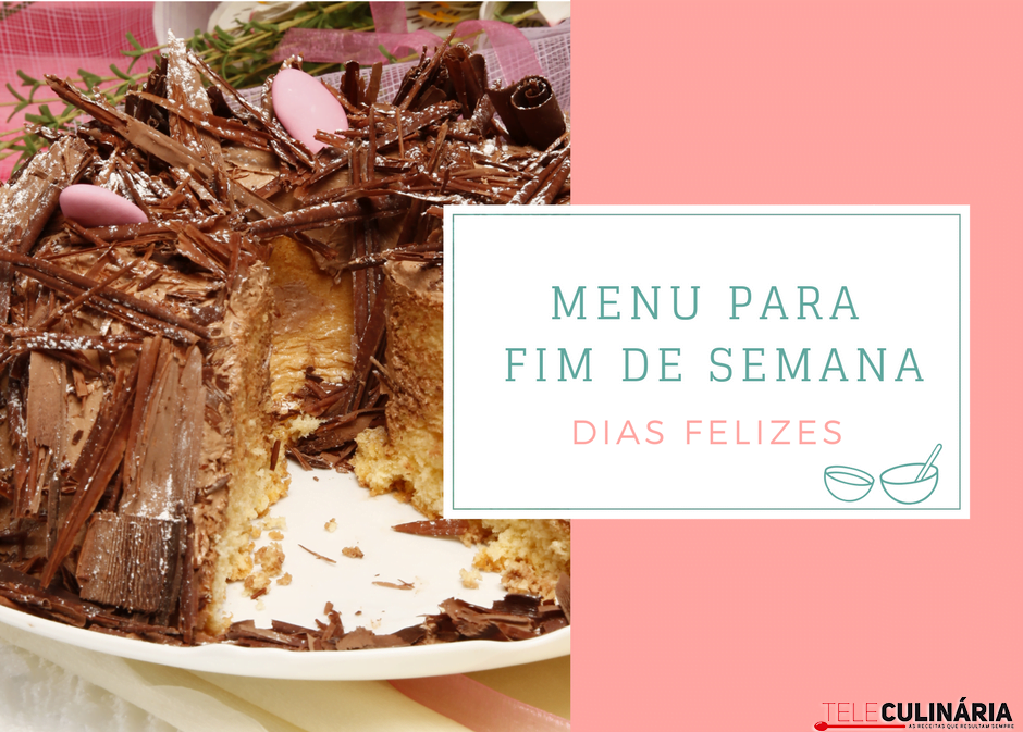 Menu para fim de semana #3