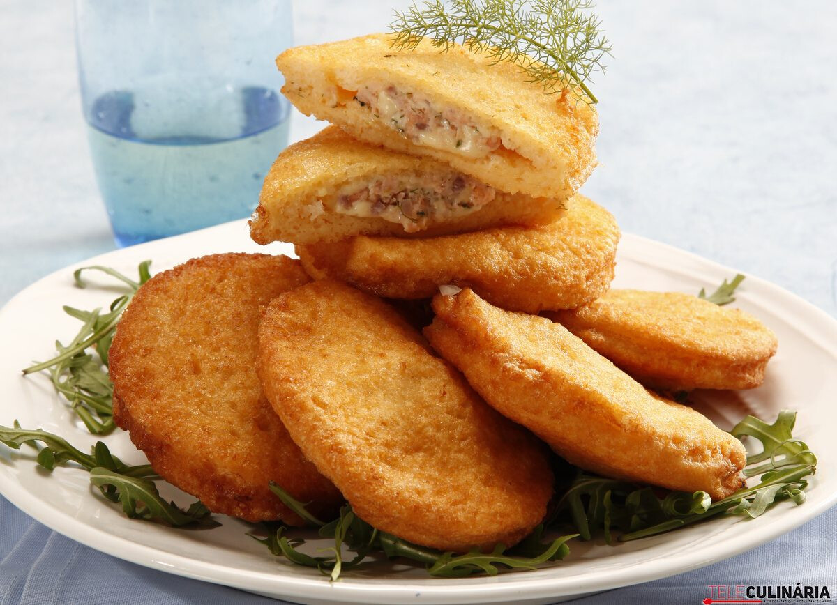 Fofos de salmão fumado