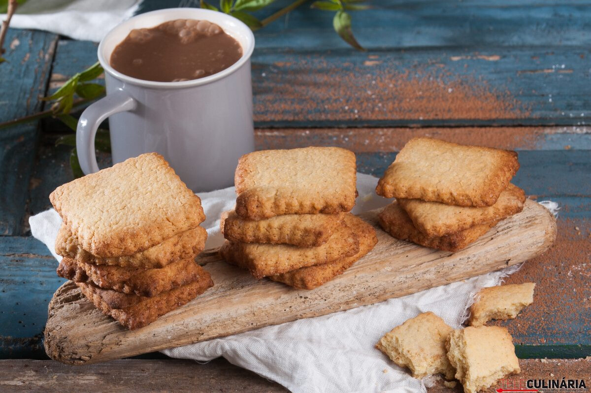 Bolachas caseiras de manteiga