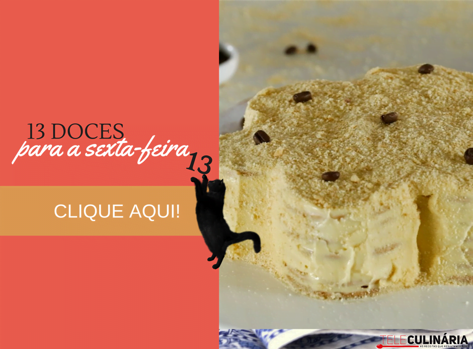 13 doces para a sexta-feira 13!