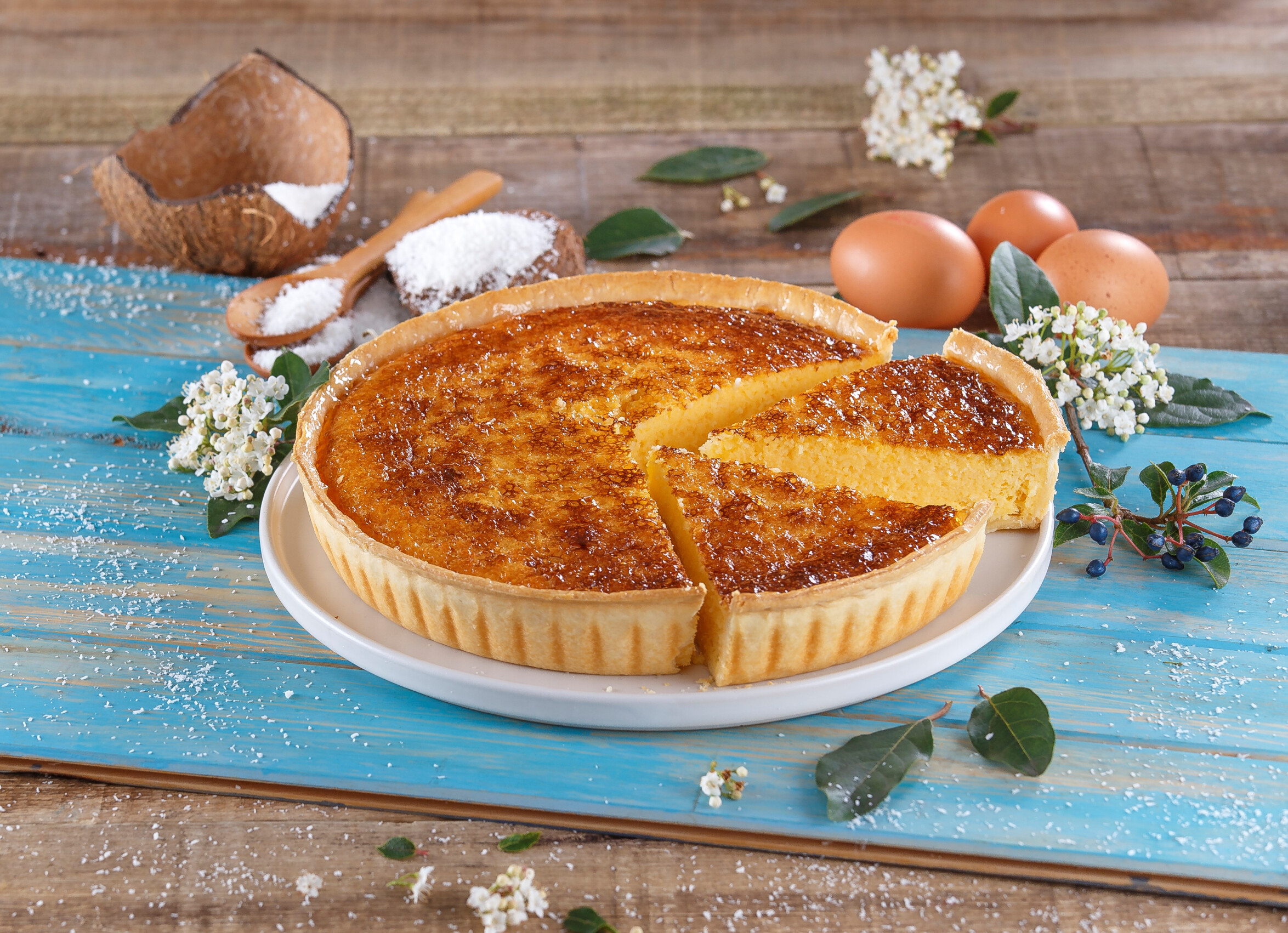 Tarte delícia de coco