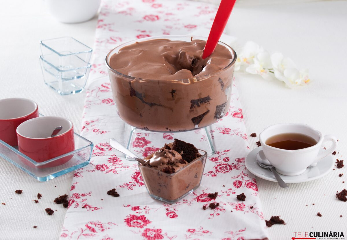 Triffle de chocolate