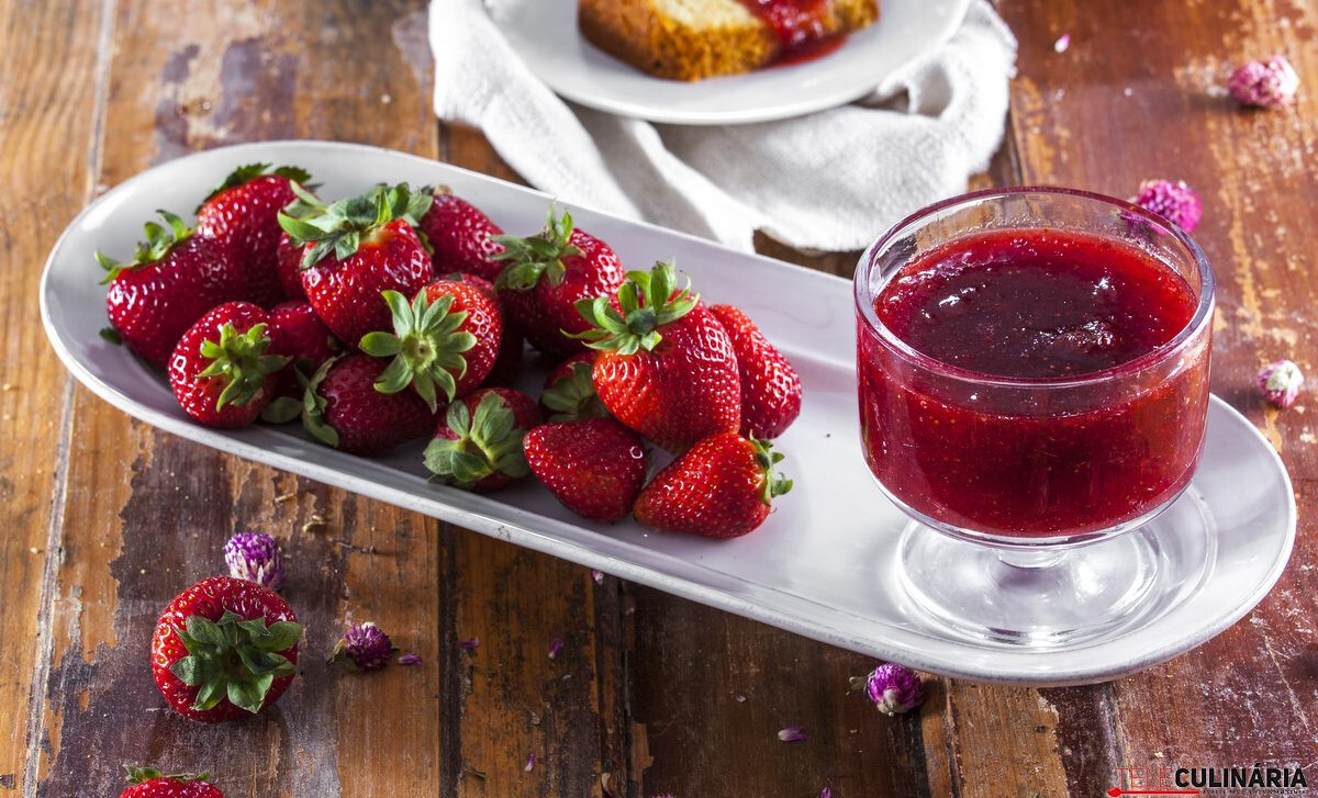 Compota de morango