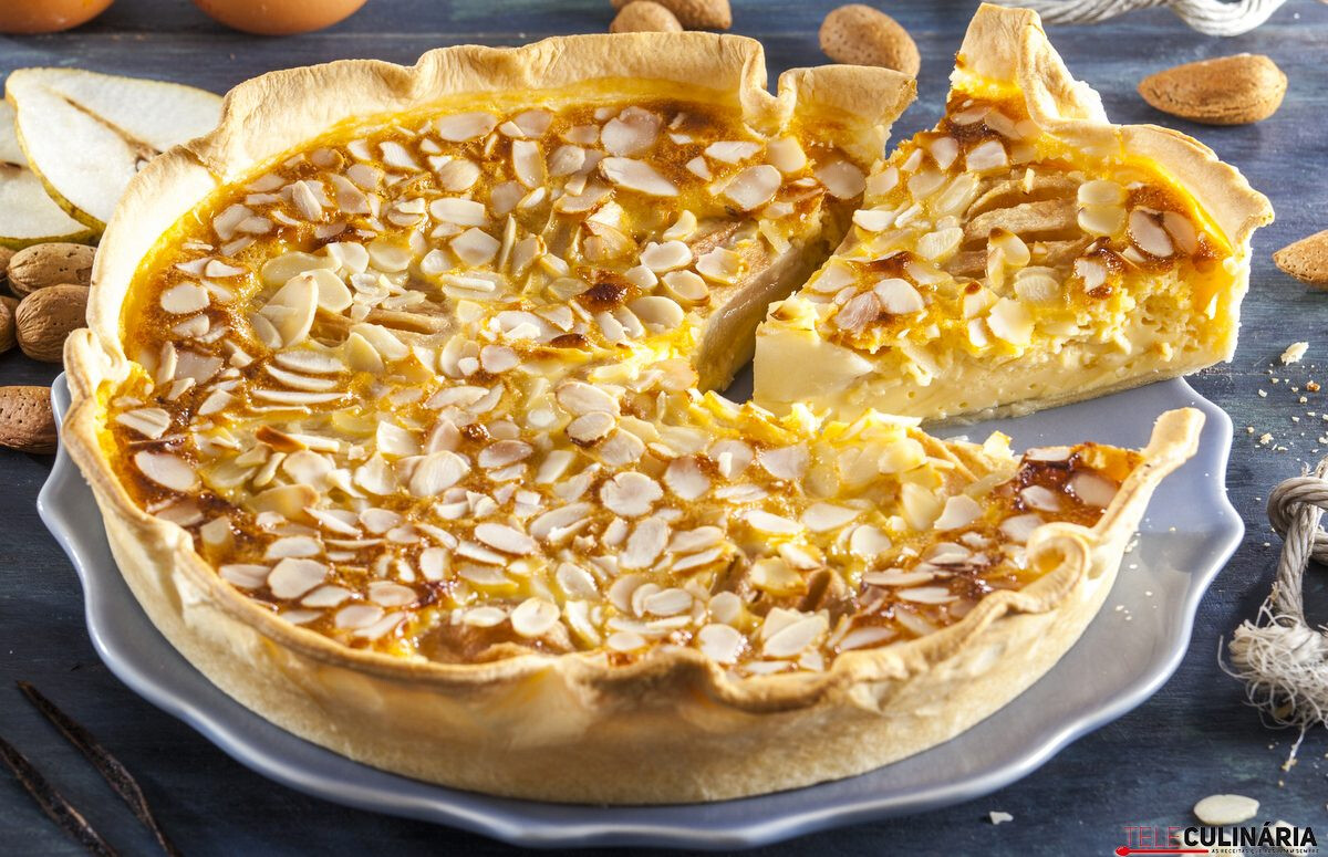 Tarte de pêra rocha