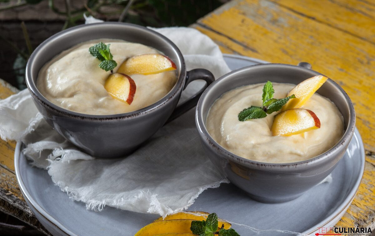 Receita de mousse de manga