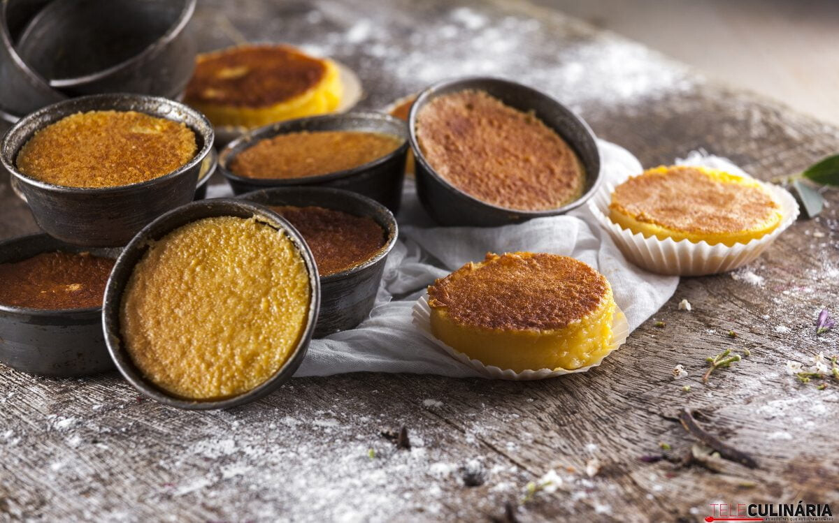 Receita de queijadas de cenoura