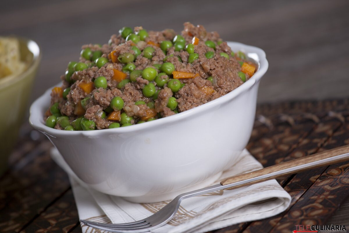 Rapidinha de carne (robot de cozinha)