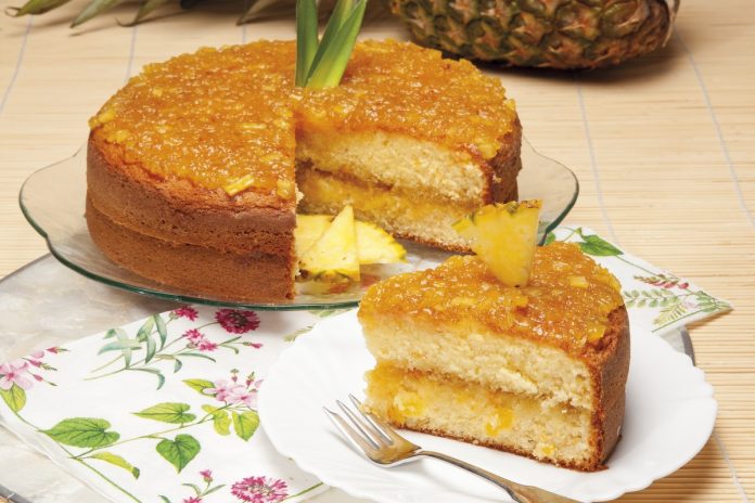 Bolo de ananás fácil