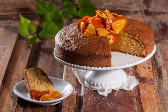 Receita de bolo de tangerina