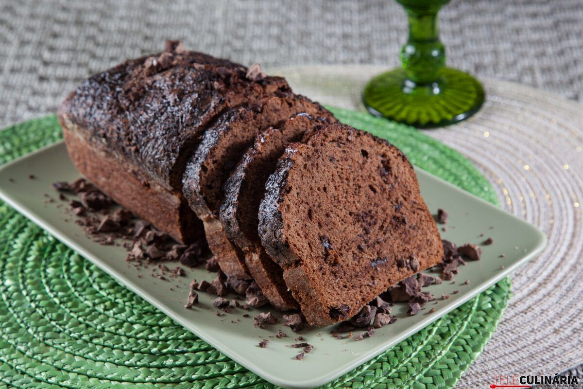 Receita de bolo de chocolate fácil