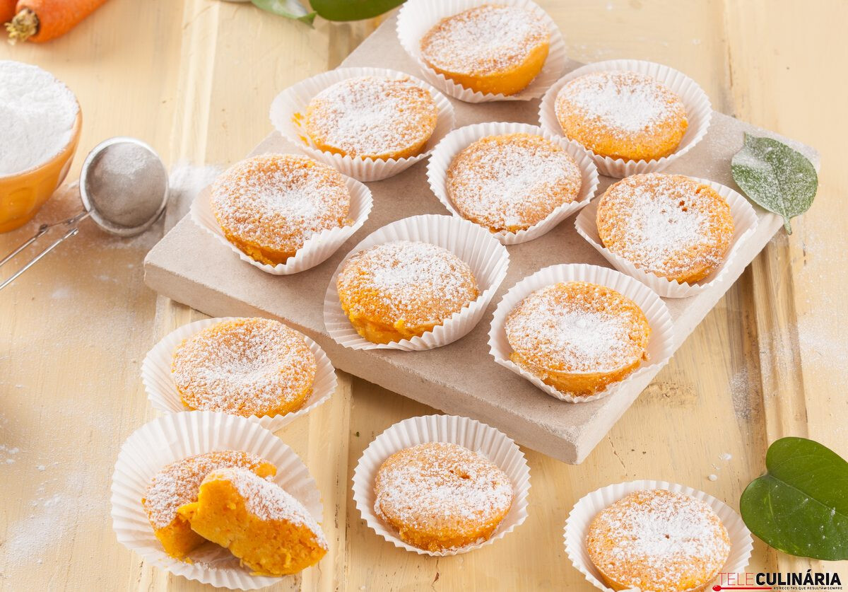 Queijadas de cenoura