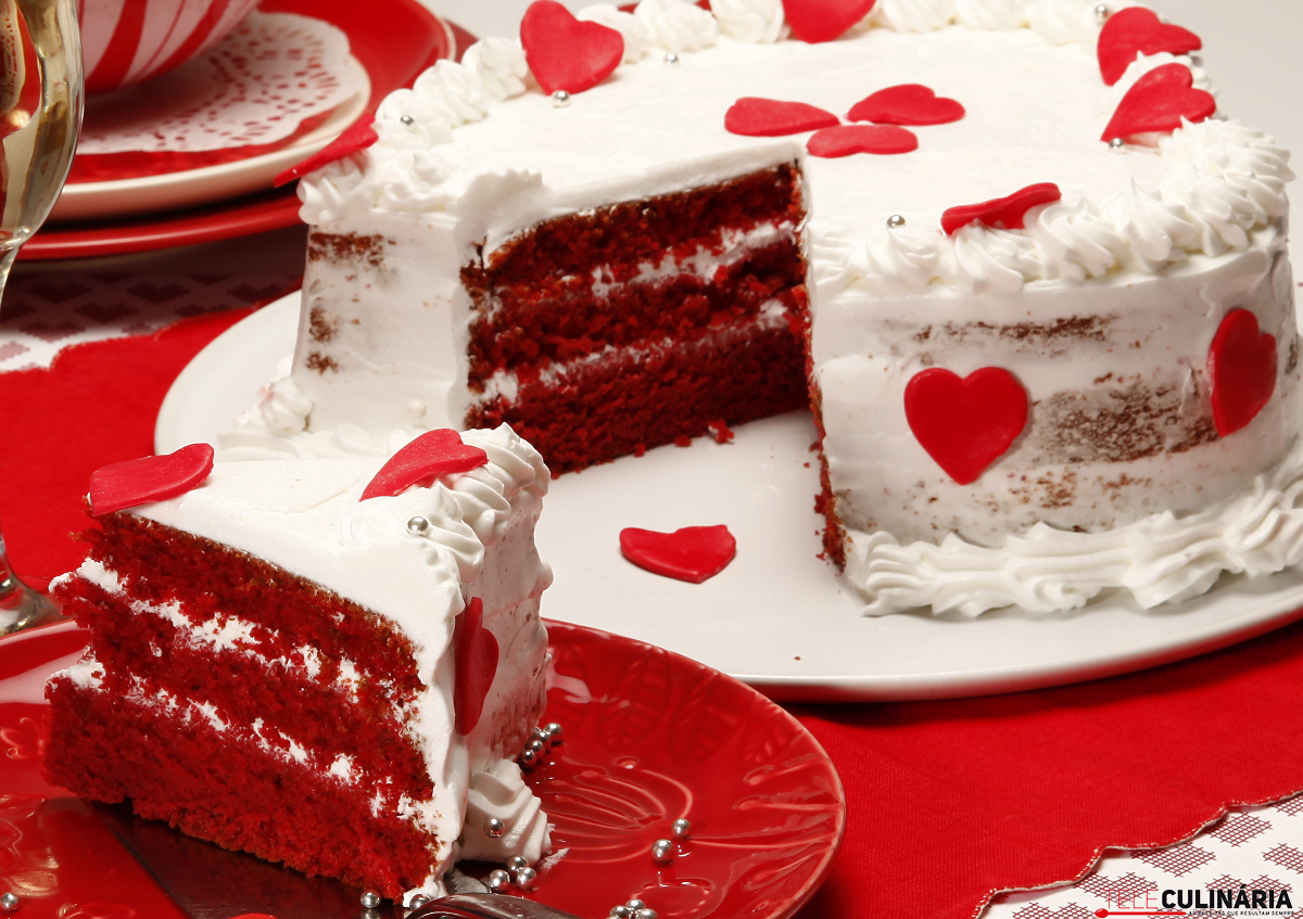 Bolo dia dos namorados
