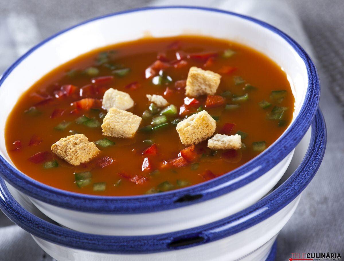 Receita de Gaspacho