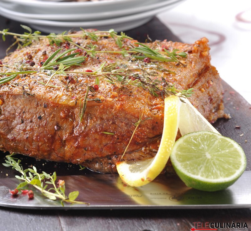 Vitela assada no forno