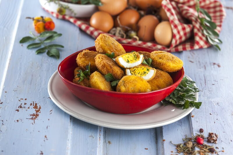 Receita de ovos verdes