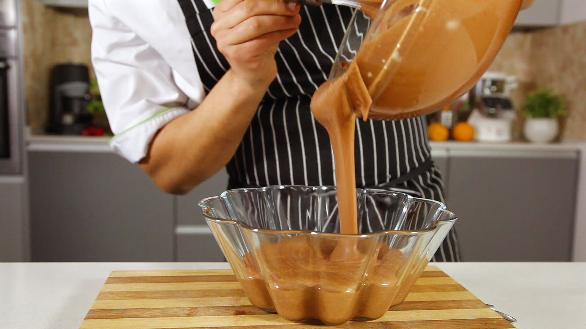 Mousse de chocolate e laranja
