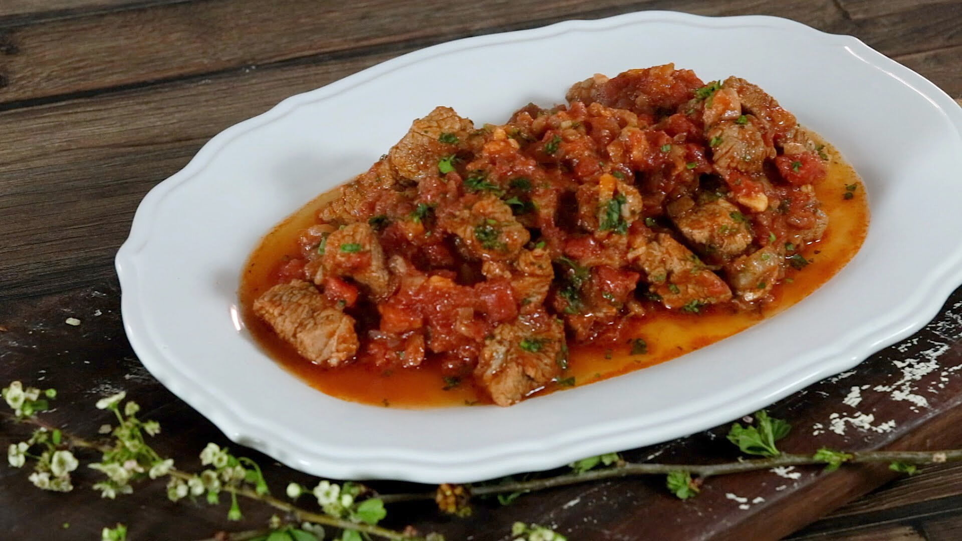 Carne de vaca estufada