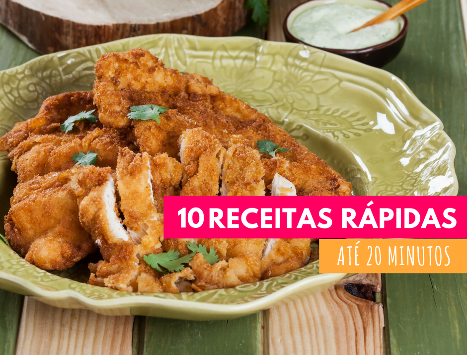 10 receitas rápidas (até 20 minutos)
